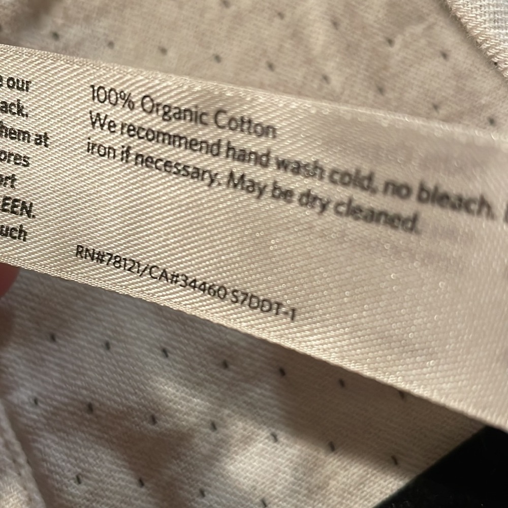 Eileen Fisher Open Front Neck Slubbed Organic Cotton Reversible Jacket Blazer S - Picture 8 of 16